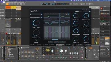 Spacewalk generative ambient chords