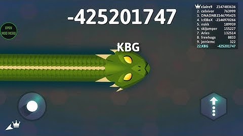 Snake.io modmenu gameplay #34