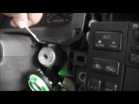 How to replace ignition switch toyota avalon