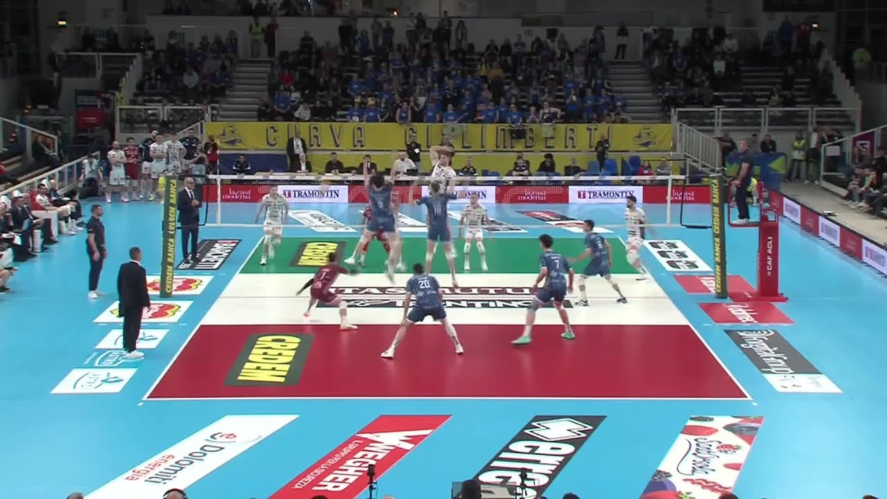 Itas Trentino vs. Cisterna Volley - Superlega Credem Banca VBTV Match Highlights