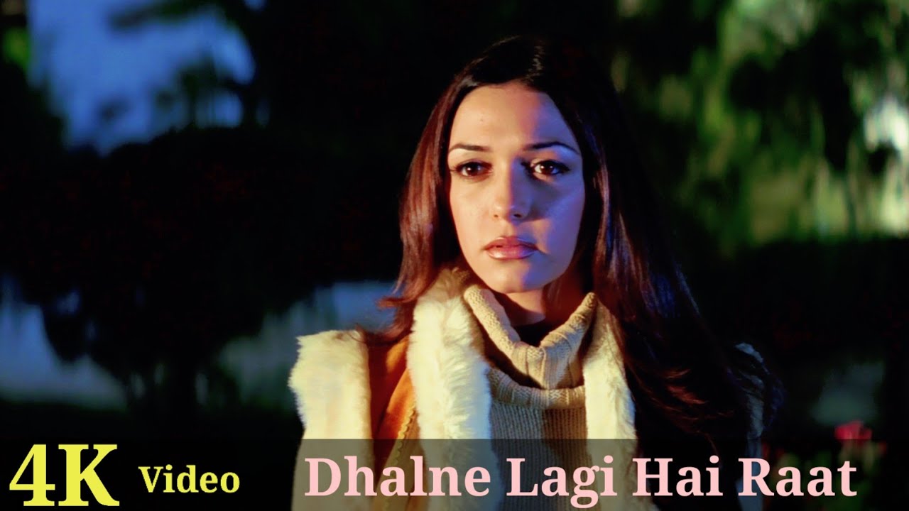 Dhalne Lagi Hai Raat 4K Video Song  Inteha  Ashmit Patel Sonu Nigam HD