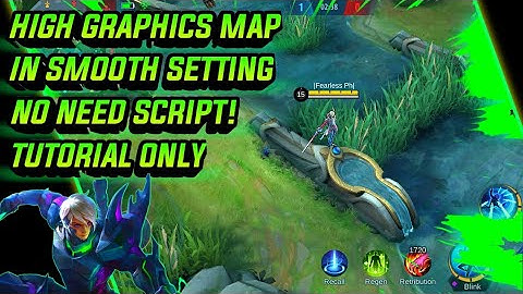 How To Use High Graphics Map In Smooth Settings || No Need Script! |Nathan Next Patch