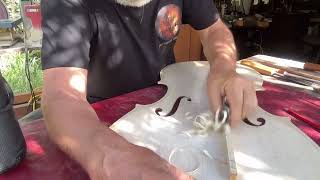 Cello building an excellent 7/8 Studio Cello #cello #cellolove #luthier #violinmaker