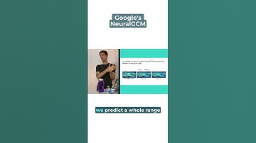How ‪#Google‬ uses NeuralGCM for climate modeling? #ai #google #climatetech