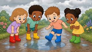 Rainbow Boots Parade | 20 Minute Loop | Colorful Rain Boots Kids Song