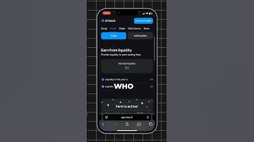 Your LP tokens will get huge interest on STON.fi #stonfi #smartphone #web3 #business