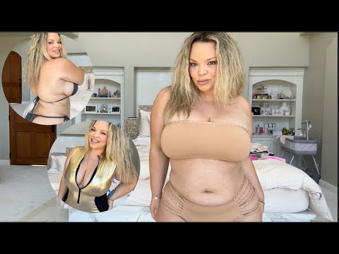 Trying On Kardashian Swimwear! (SKIMS + GOOD AMERICAN)