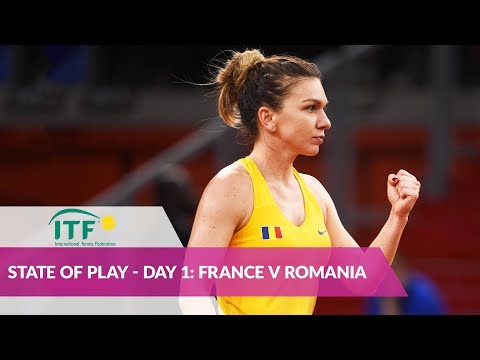 State Of Play  Day 1: France v Romania | Fed Cup 2019 | SemiFinals