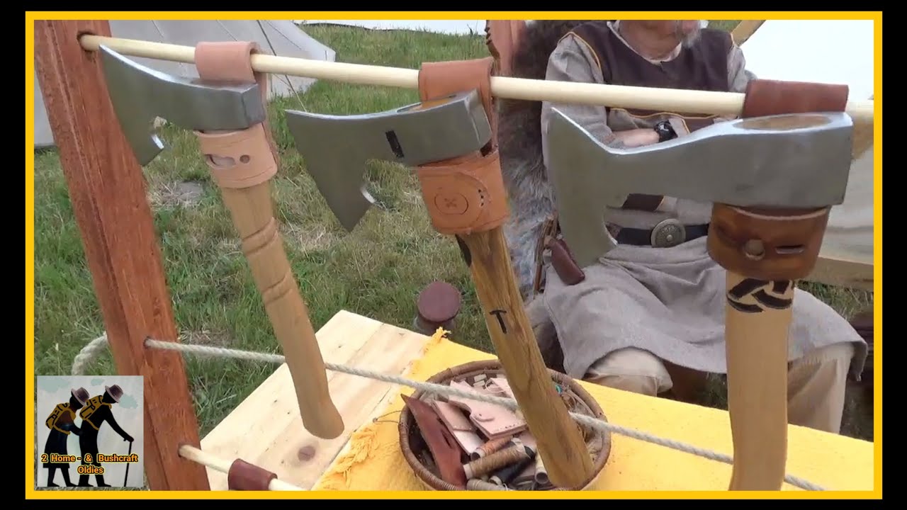 Das erste Mal teilgenommen auf einem Wikingermarkt , Lindholm Høje , Dänemark