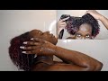 SIMPLE WASH DAY ROUTINE | type 3c/4a hair | Ep1