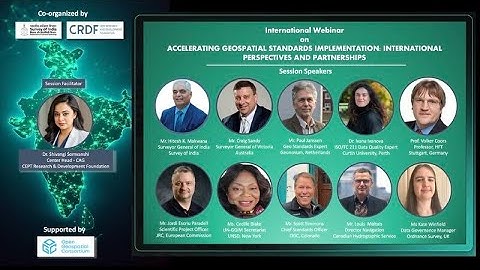 Webinar: Accelerating Geospatial Standards Implementation- International Perspectives & Partnerships