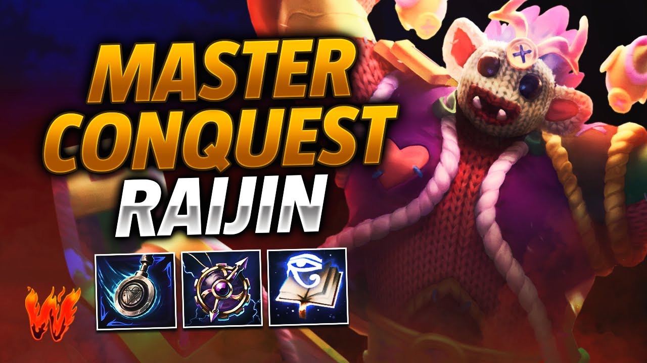 RAIJIN, LOS CAMBIOS VAN FINOS FINOS - Warchi - Smite Master Conquest