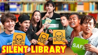 SILENT LIBRARY WITH 7 YOUTUBERS