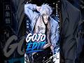 Gojo Edit 🔥 | Coldest Anime Edit Ever 😈 #shorts