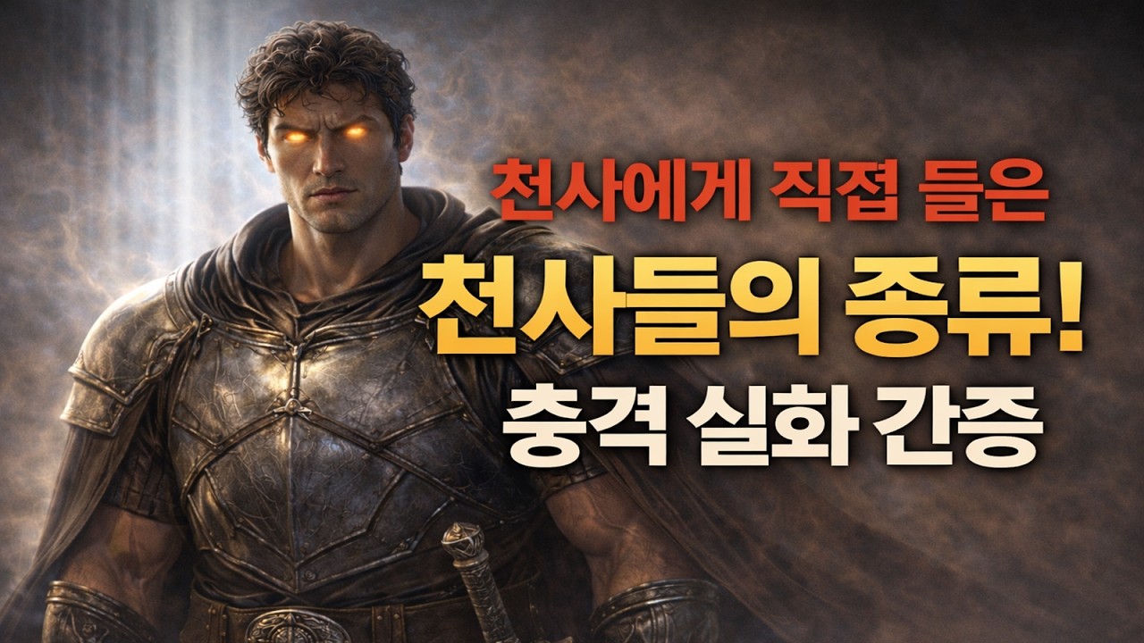 천사에게 직접들은, 천사들의 종류. 롤랜드 벅 천국 지옥 간증 개신교 기독교 크리스천 신앙 실화 모음   #roland buck angels on assignment