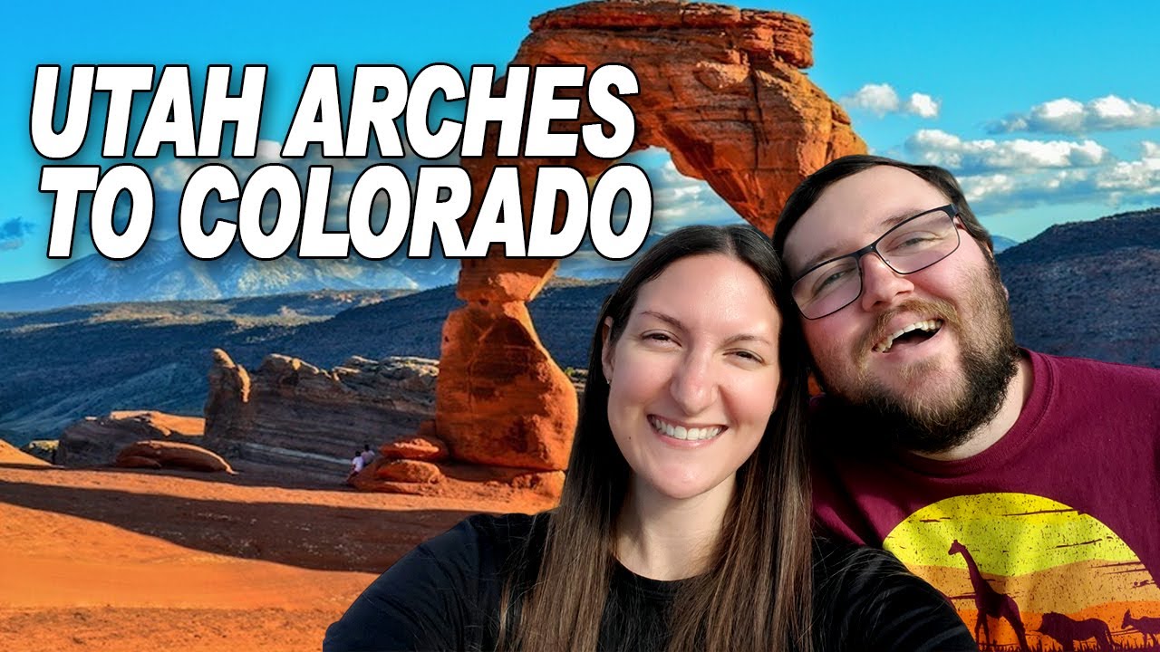 Scenic Route: Utah Arches to Colorado Springs Exploration | Utah | Skoolie Travel Couple