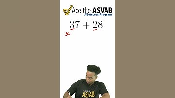 ASVAB Mental Math in a Flash! (2-Digit Addition — No Calculator)