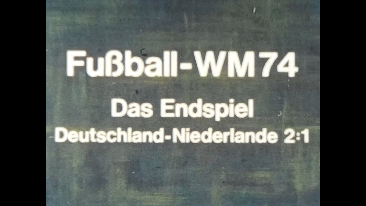 Timbre Allemagne 1974 - BR Deutschland - WM74 Berlin Hannover - État Correct