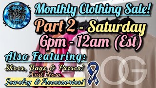 Clothing Shoes and Purses Sale Now Featuring jewelry and accessories