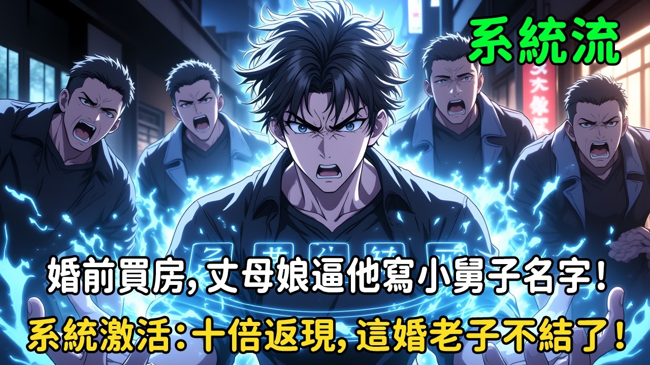 《婚前買房，丈母娘逼他寫小舅子名字！系統激活：十倍返現，這婚老子不結了！》三百三十萬全款買房，要填女友弟弟的名字？他怒撕合同：被我玩了三年的女人，送你了！#小说 #小说推荐 #有聲書 #穿越 #爽文
