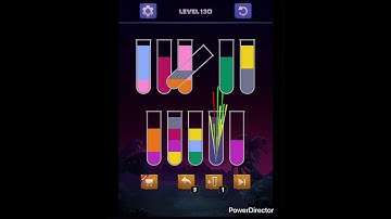 Water Sort Puzzle Level 130 #watersortpuzzle #gameshorts #ゲーム