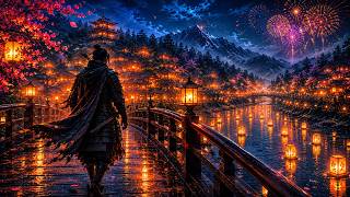 Floating Lantern Village 🌸 Japanese Fantasy Lo-Fi for Sleep, Study & Relaxation