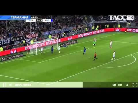 გერმანია 2:4 არგენტინა ამხანაგური შეხვედრა