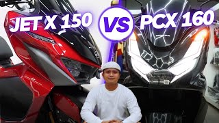 SYM JET-X 150 VS. HONDA PCX 160 | ALIN ANG MAS SULIT?