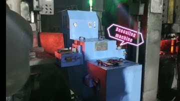 Connecting Rods Oxide Scale Standard Descaling Machine