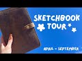 ✦ updated ✦ sketchbook tour | april - sep 2022