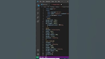Html & Css div and span effects