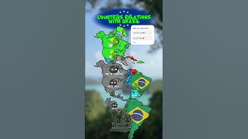 What if Brazil annexed its borders? 🇧🇷👀 #mapping #geography #history #europe #america
