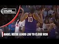 ANGEL REESE POPPED OFF 👑 LSU CONTINUES THE STREAK 📈 | ESPN College Basketball