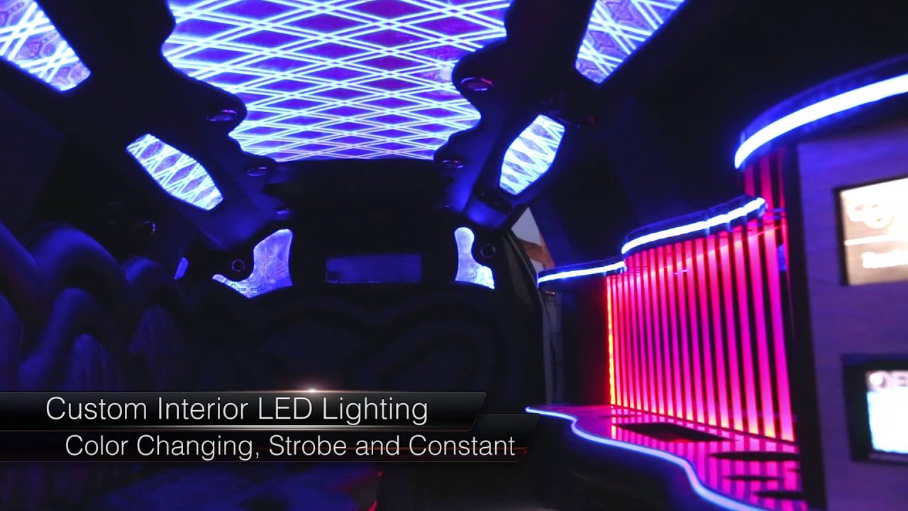 Mercedes Cadillac Hummer Interior  LIMO Lighting LED Limousine LIGHTS 2015 