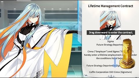 Counter:Side - Sigma Lifetime Contract Scene