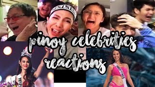 Pinoy Celebrities REACTIONS to Miss Universe 2018 Catriona Gray | Raven DG