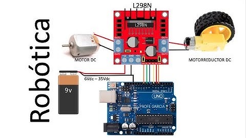 ✅ El más usado en Robótica para controlar Motores DC, Motores de Pasos, Driver L298N Puente H
