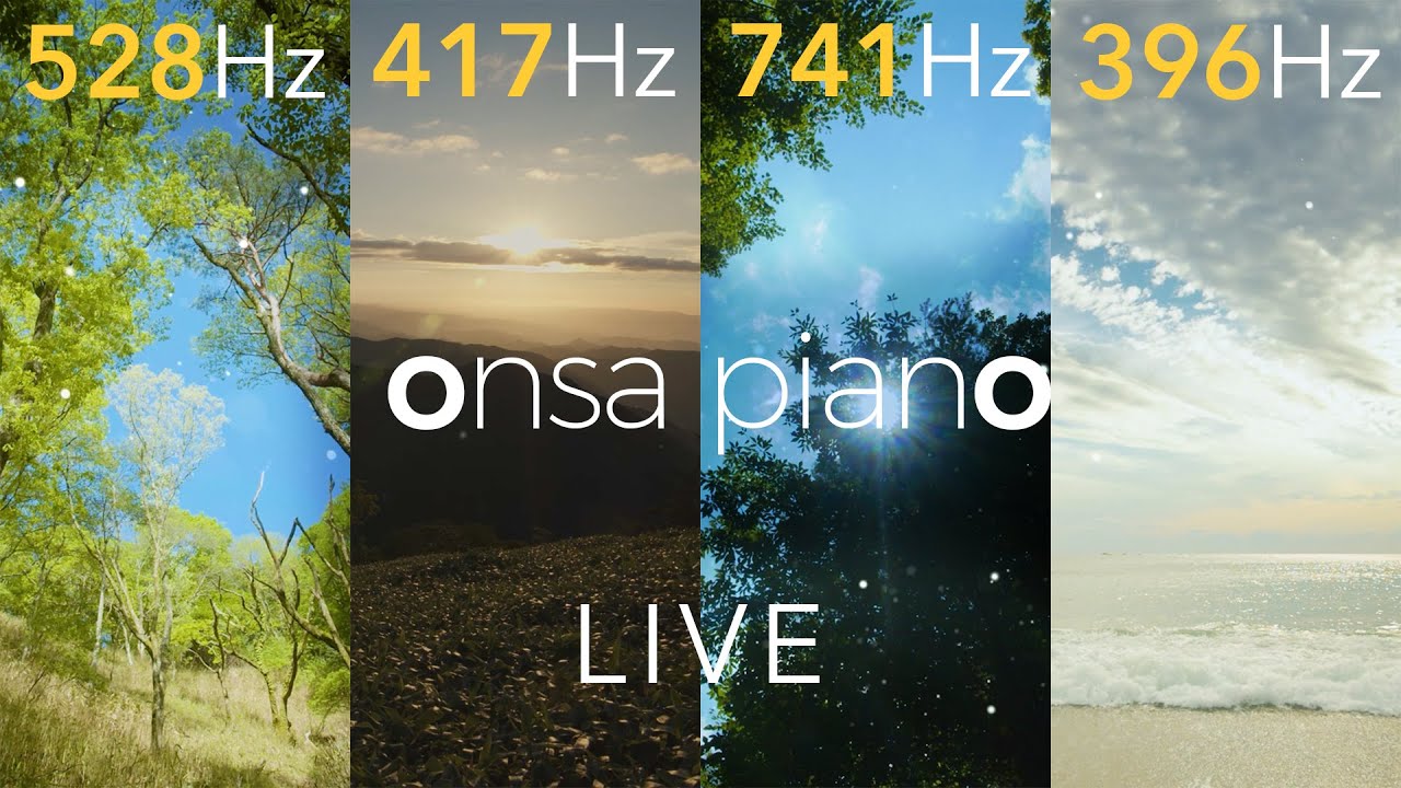 onsa piano LIVE ｜ 音叉ピアノ 癒しのコンサート 〜528Hz・396Hz・741Hz・417Hz〜