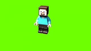 футаж Стив Майнкрафт Лего. footage of Steve from Minecraft.