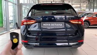 Škoda Octavia Combi 2020 Style - полный обзор кузова, салона, багажника (1.5 TSI)