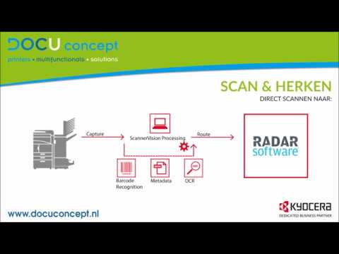 DOCUconcept scan & herken - RADAR Software