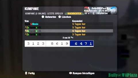 ~CoD 7 Wii~ Lobby & Message Xuid Viewer (USB Gecko)