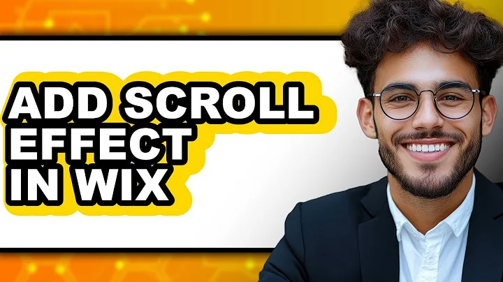 How To Add Scroll Effect In Wix - Step By Step