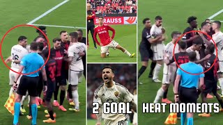 bayer leverkusen vs roma | Paredes Goal And Angry Moments