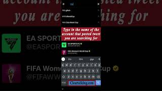 How to Search a Specific Tweet on “X”? #twitter #tweet #search  #android screenshot 1