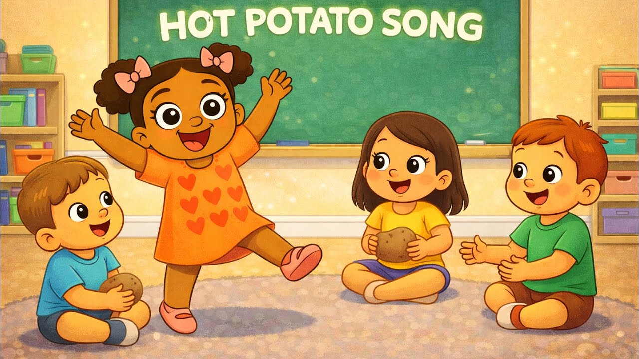 Hot Potato Song for Kids! 🥔🔥 | Fun Classroom Game with Willow