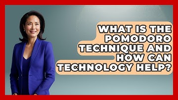 What Is The Pomodoro Technique And How Can Technology Help? - High School Toolkit