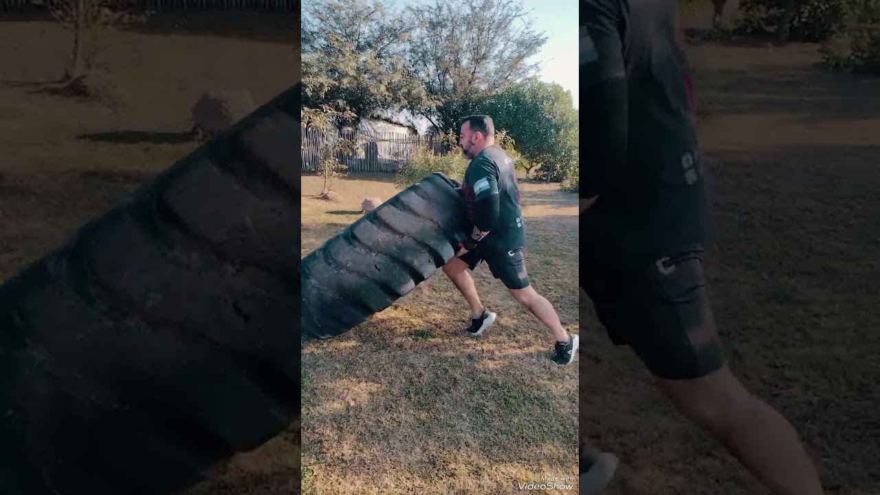 Tireflip Strongman es un buen cardio!!!