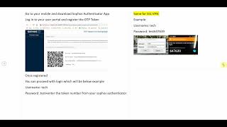 Sophos Firewall configure 2 factor authentication for Users Sophos Firewall configure 2 factor authentication for Users