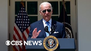 Biden says "tentative agreement" to avert national rail strike is "big win for America" | full video